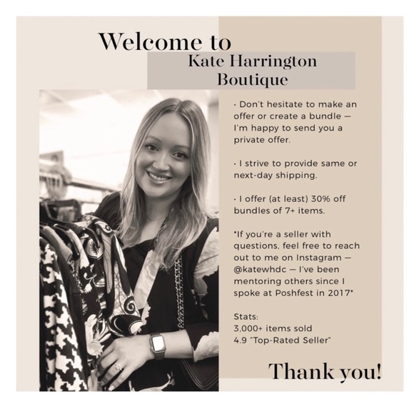 Kendra Scott • “Rayne” Necklace • Gold + Navy - Picture 4 of 4